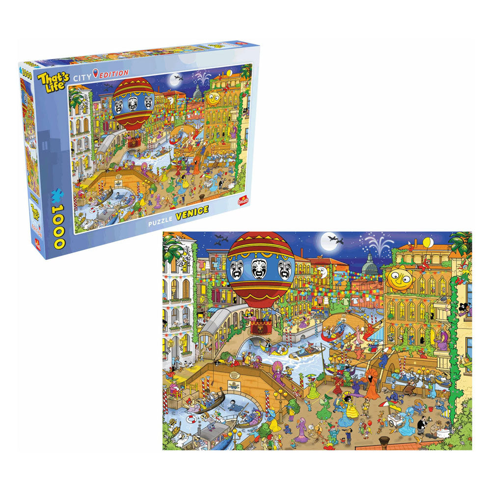 Goliath That's Life City Edition: Venedig-Puzzle – 1000 Teile.