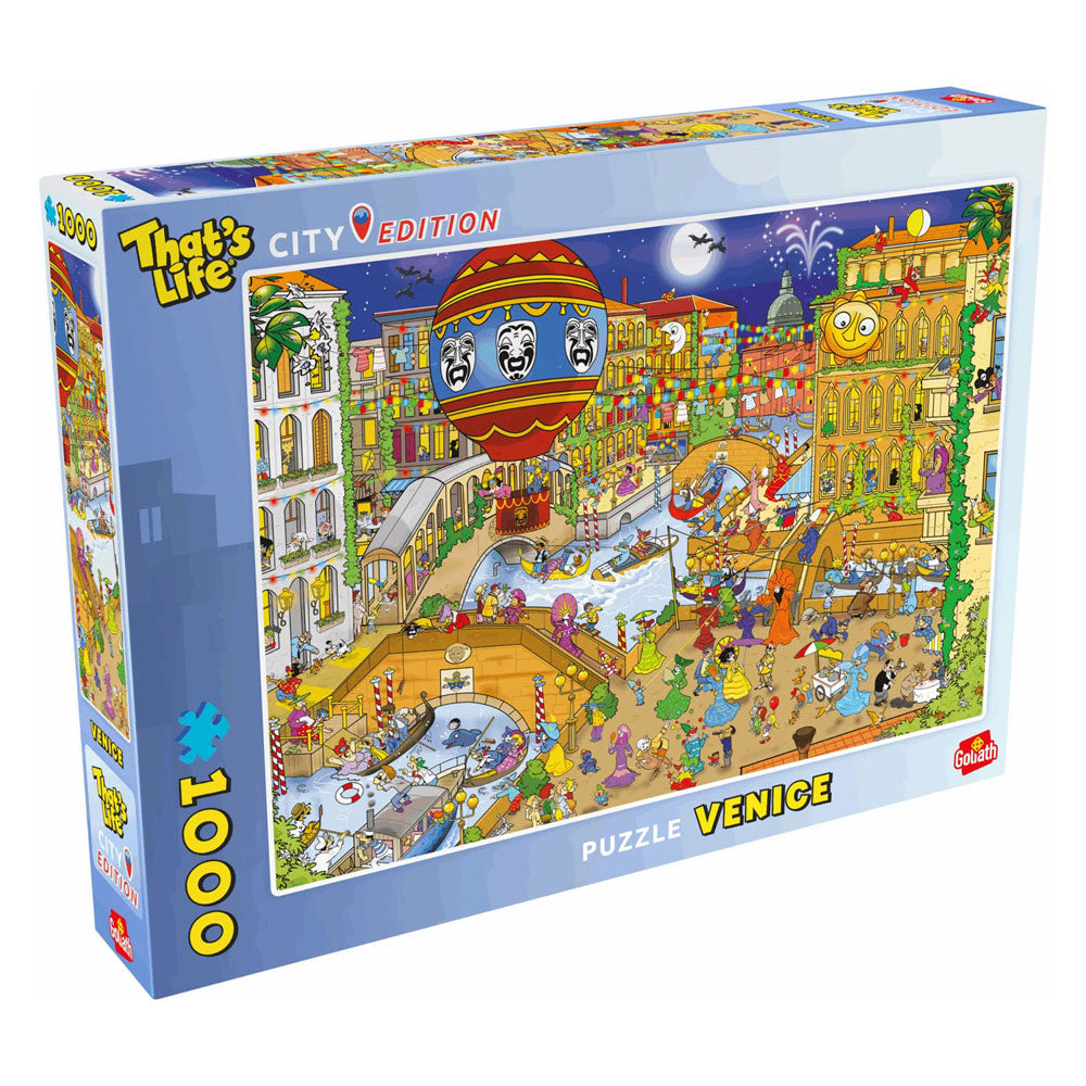 Goliath That's Life City Edition: Venedig-Puzzle – 1000 Teile.