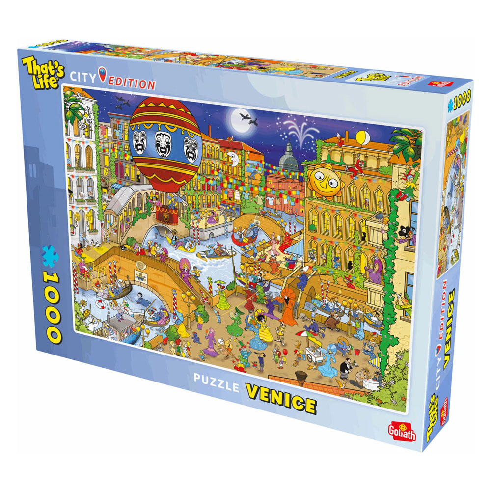 Goliath That's Life City Edition: Venedig-Puzzle – 1000 Teile.
