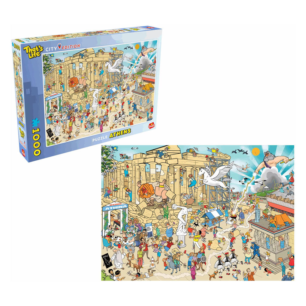 Goliath that's life City Edition: Athen-Puzzle – 1000 Teile.