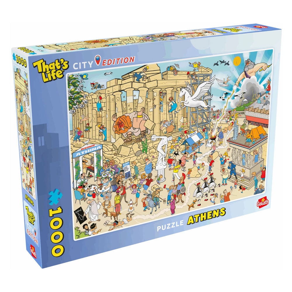 Goliath that's life City Edition: Athen-Puzzle – 1000 Teile.