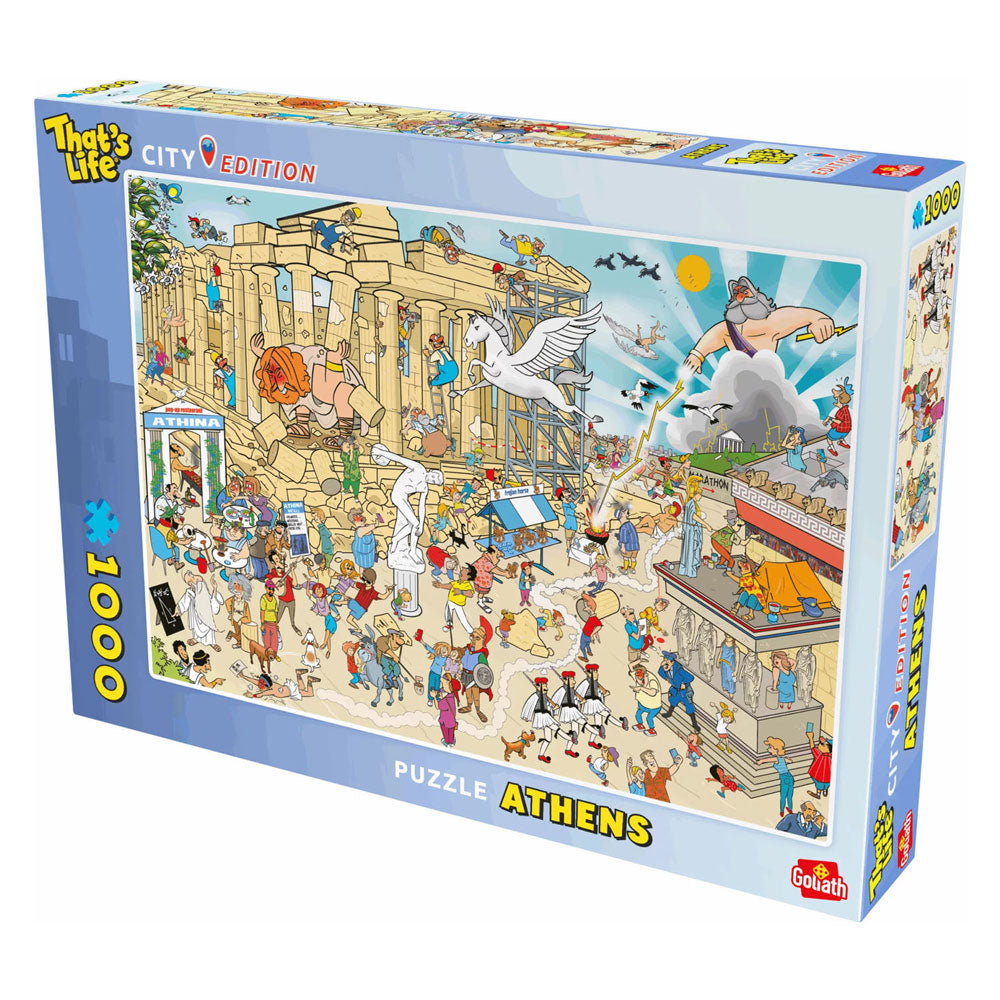 Goliath that's life City Edition: Athen-Puzzle – 1000 Teile.