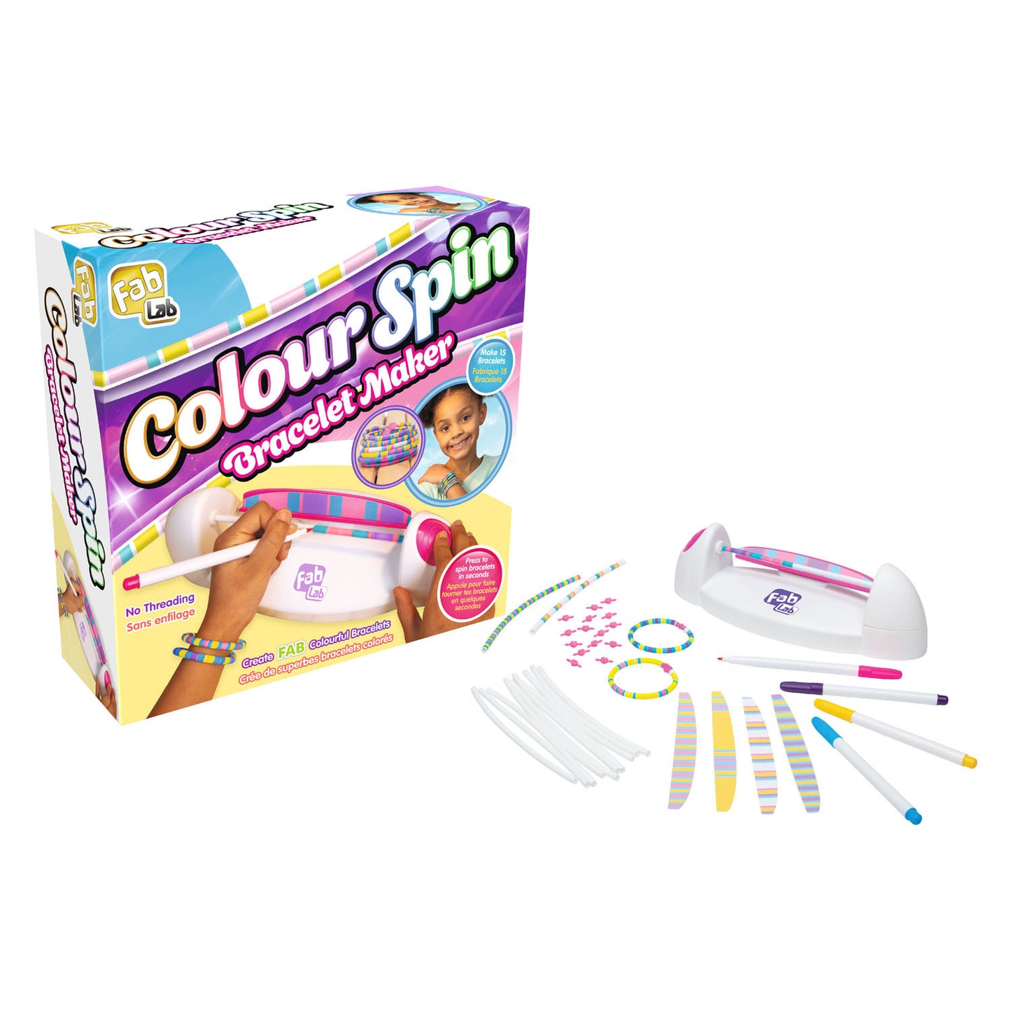 Herstellung von Goliath-Colorspin-Armbändern