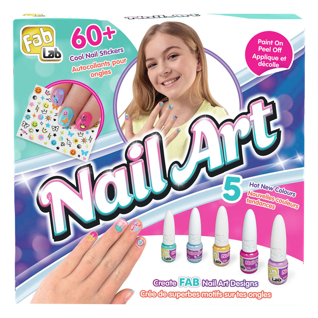 Fablab-Nagelkunst | 2 Stk
