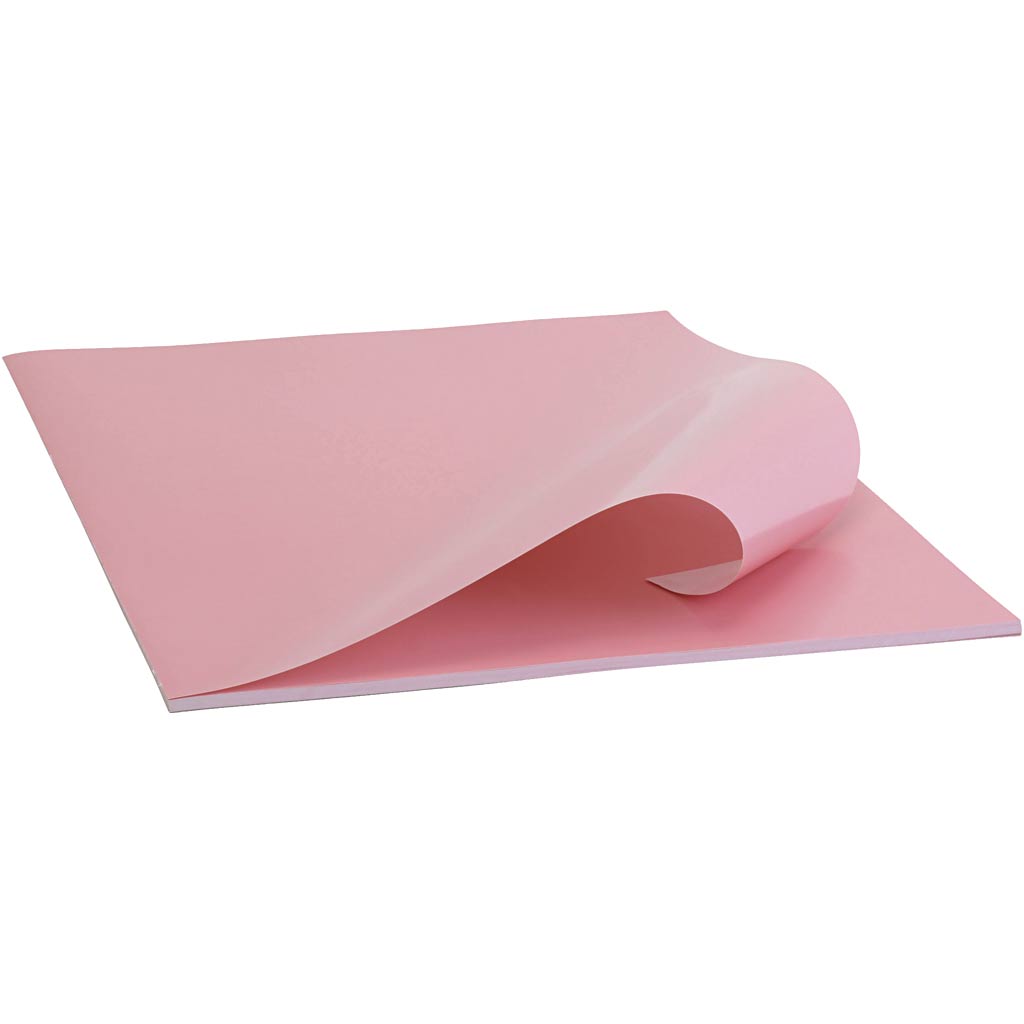 Creativ Company Glanzpapier, Blatt 32x48 cm, 80 g, rosa, 25 Blatt 1 Karton