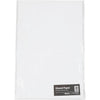 Creativ Company Glanzpapier, Blatt 32x48 cm, 80 gr, weiß, 25 Blatt 1 Karton