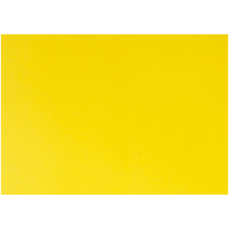 Creativ Company Glanzpapier, Blatt 32x48 cm, 80 gr, gelb, 25 Blatt 1 Karton