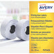 Etiketten plp1626 avery 2 Zeilen 26x16mm weiß 10 Rollen
