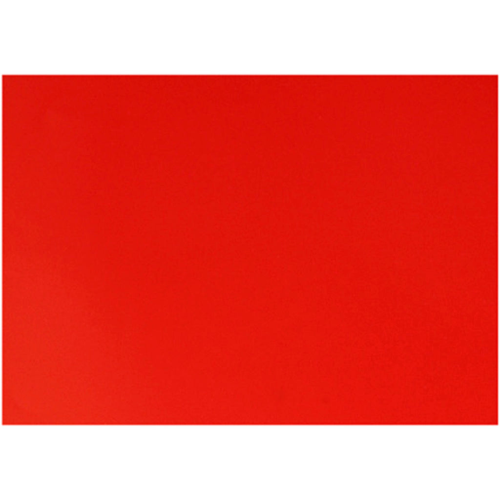 Creativ Company Glanzpapier, Blatt 32x48 cm, 80 gr, rot, 25 Blatt 1 Karton
