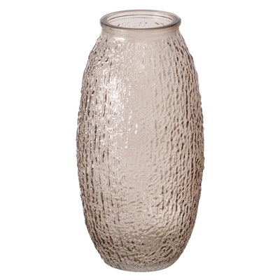 Boltze Home Vase h20cm Glas beige