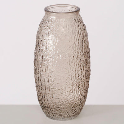 Boltze Home Vase h20cm Glas beige