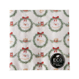 Boltze Home Servietten Weihnachten Cavalloi 33cm Recyclingpapier rot weiß 2-fach sortiert - afbeelding 2