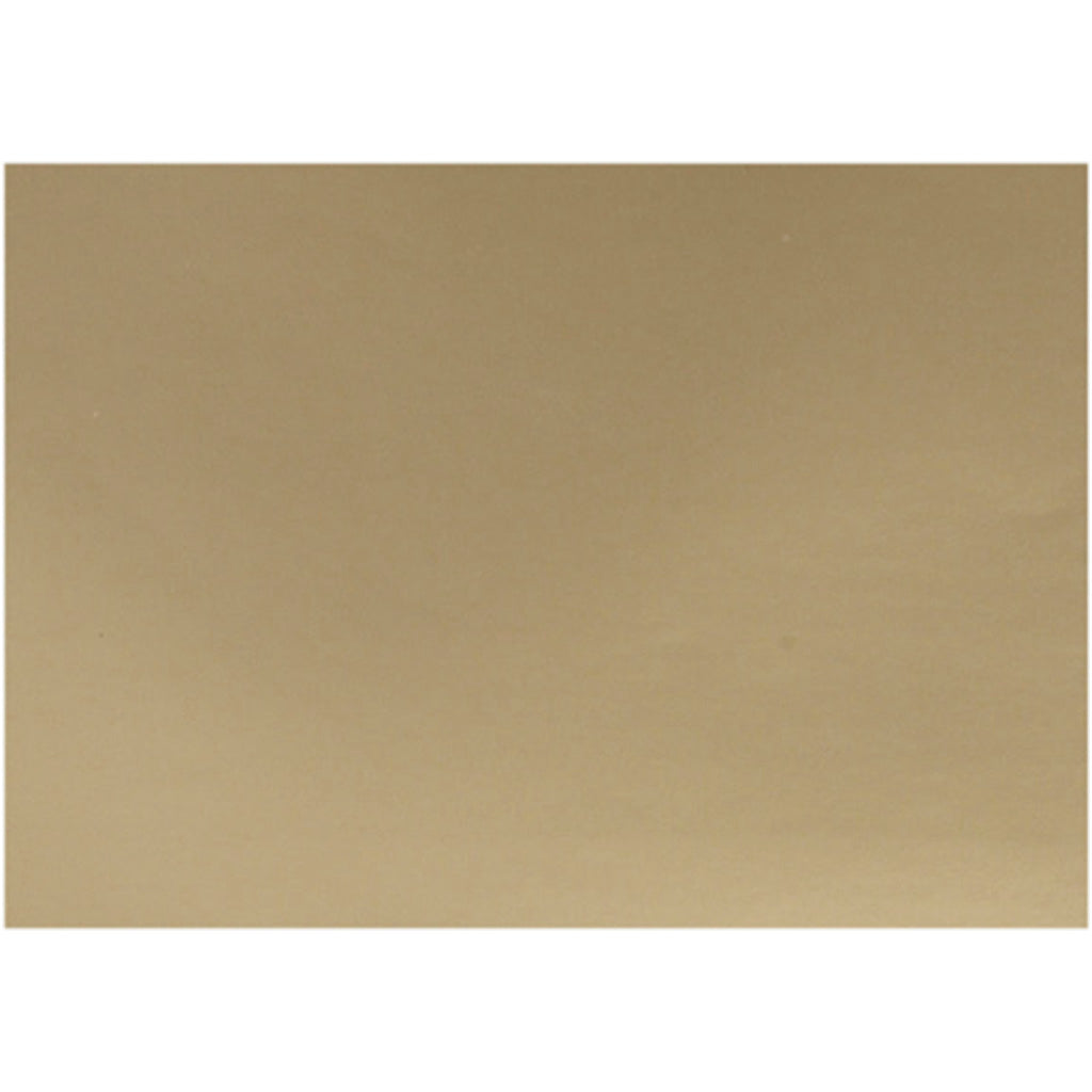 Creativ Company Glanzpapier, Blatt 32x48 cm, 80 gr, Gold, 25 Blatt 1 Karton