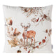 Boltze Home Kissen Hirsch Gerd Polyester grün hellbraun weiß 45x45cm
