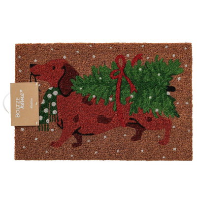 Boltze Home Fußmatte Fritz 40x60cm PVC Kokosnuss