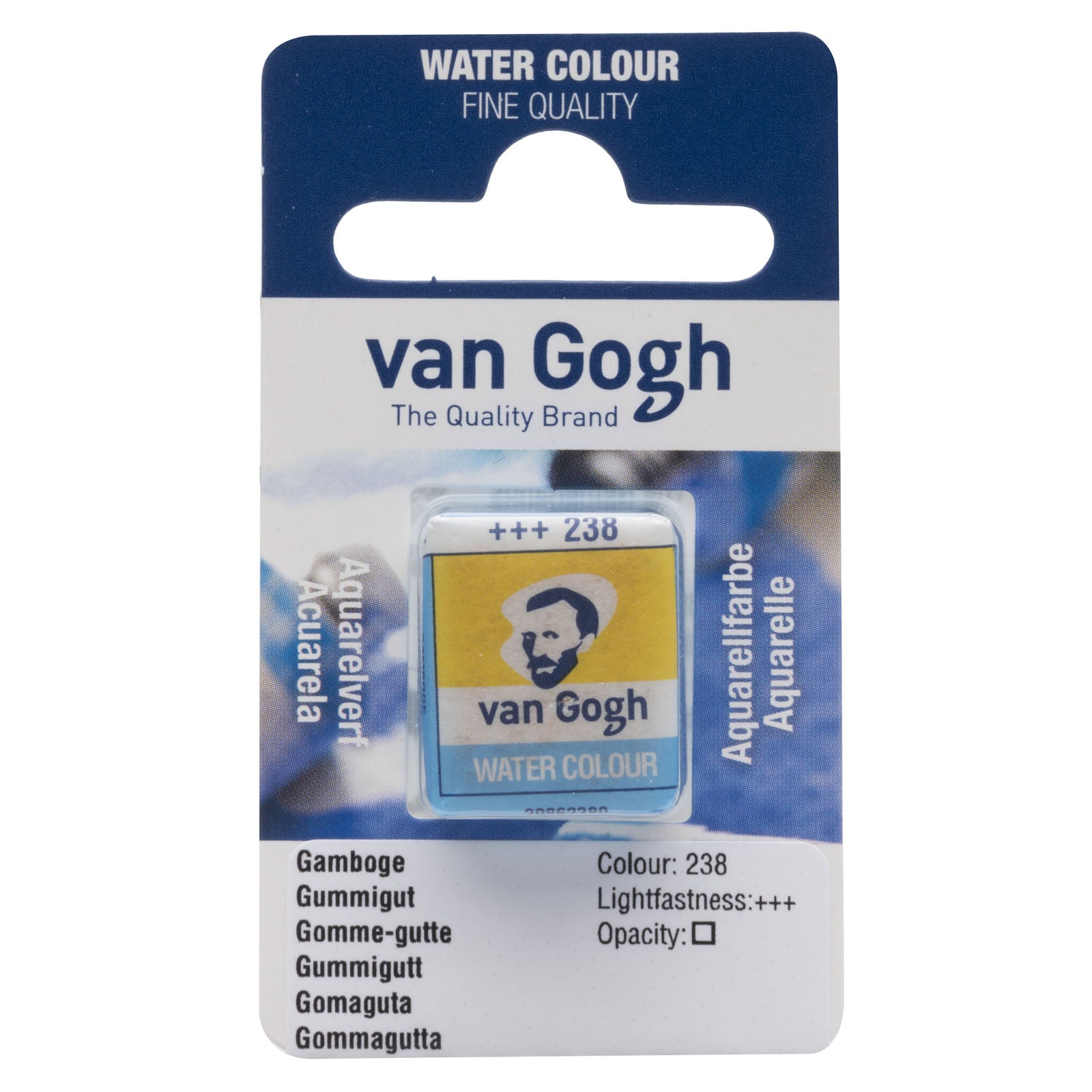 Van Gogh • Aquarellfarbenbecher Gummigut 238