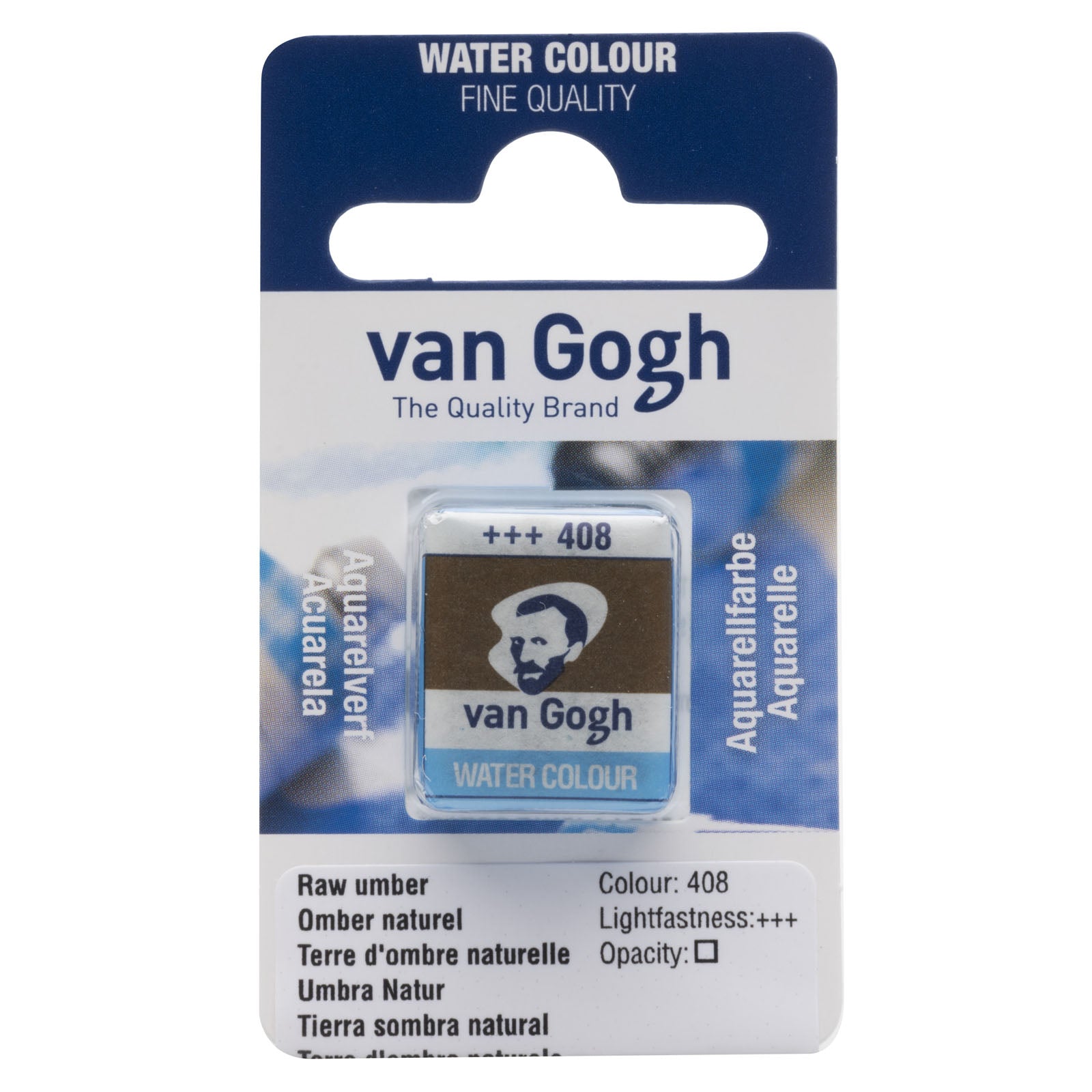 Van Gogh • Aquarellpfanne Umbra natur 408