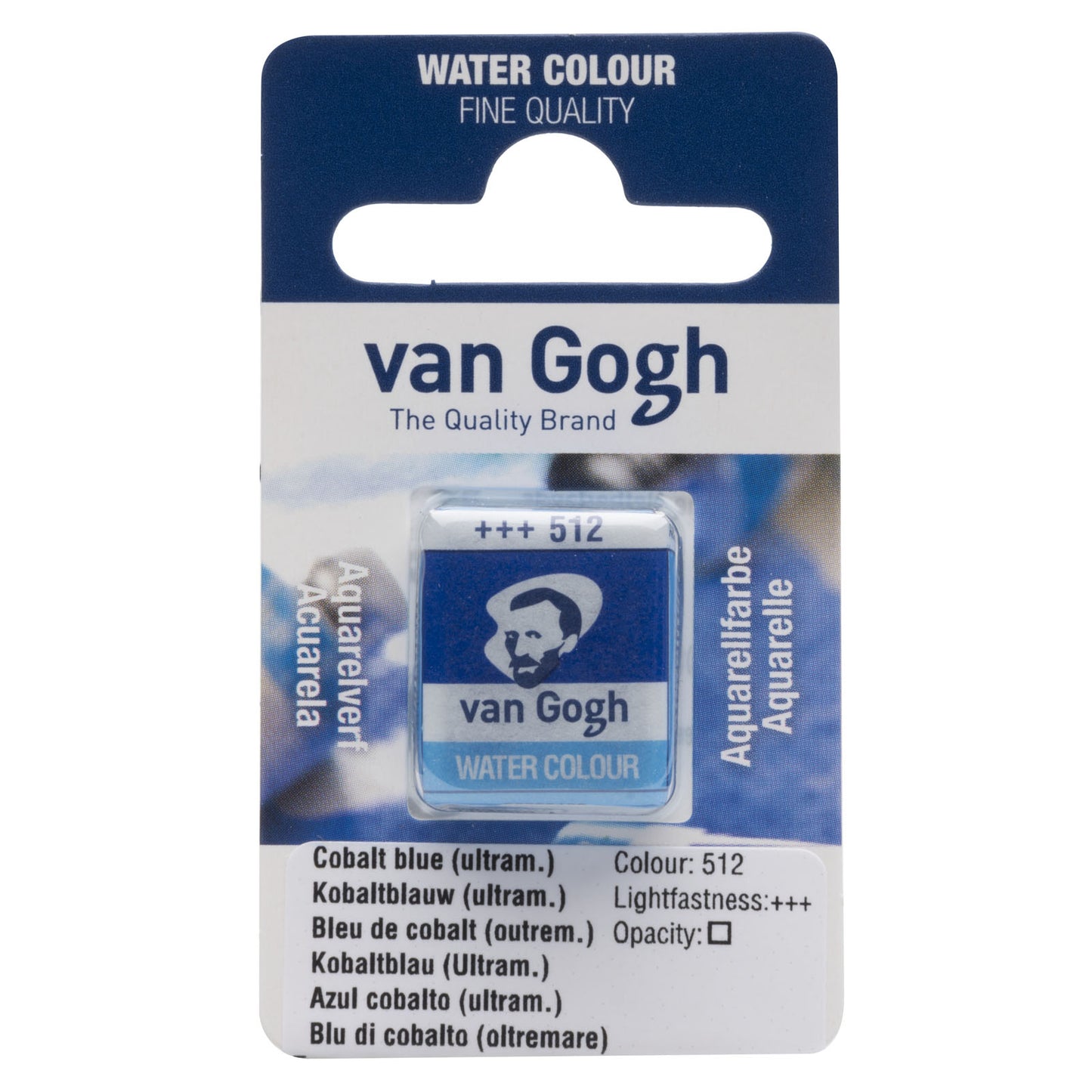 Van Gogh • Aquarellpfanne Kobaltblau Ultramarin 512