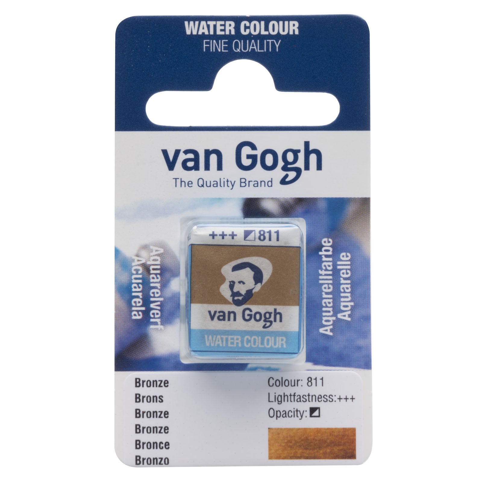 Van Gogh • Aquarellfarbenpfanne Bronze 811