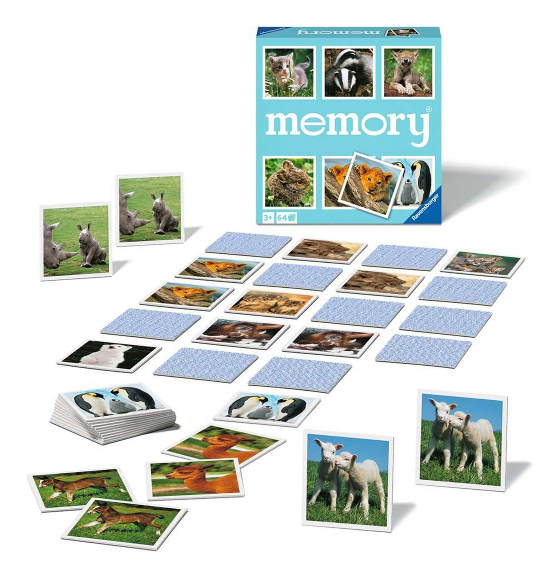 Ravensburger Gedächtnis junge Tiere