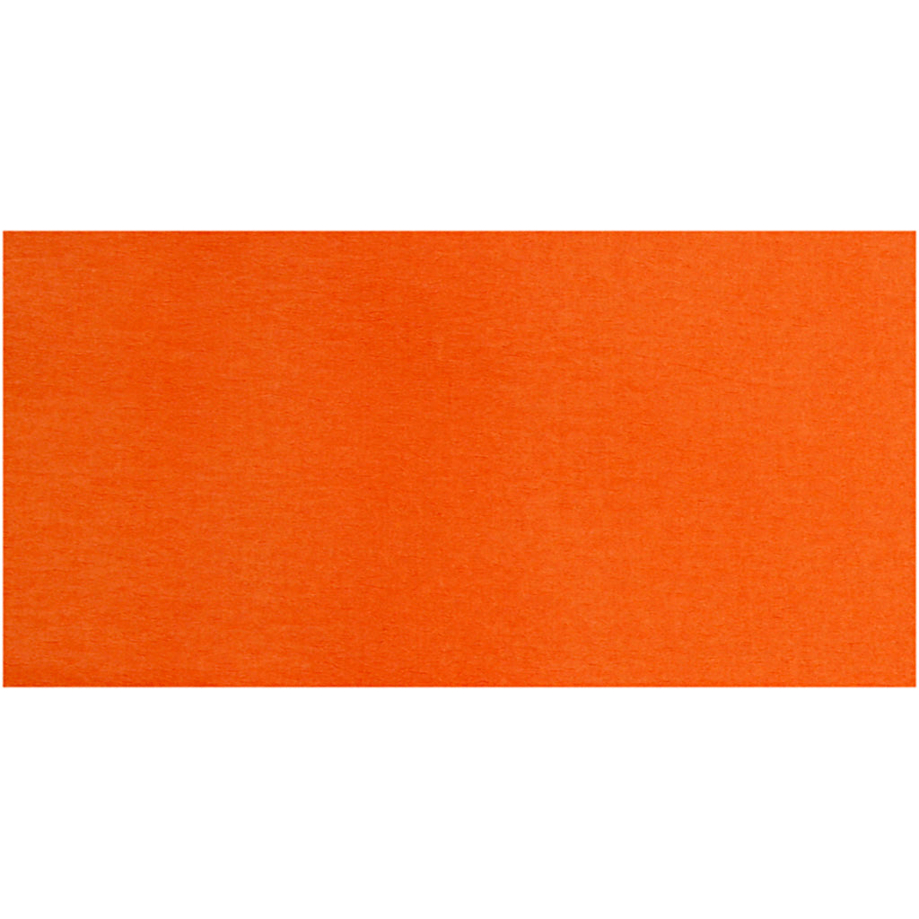 Creativ Company Krepppapier, Blatt 50x250 cm, orange, 10-fach 1 Karton