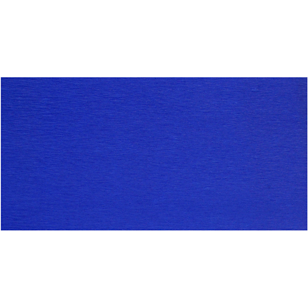 Creativ Company Krepppapier, Blatt 50x250 cm, blau, 10-fach 1 Karton