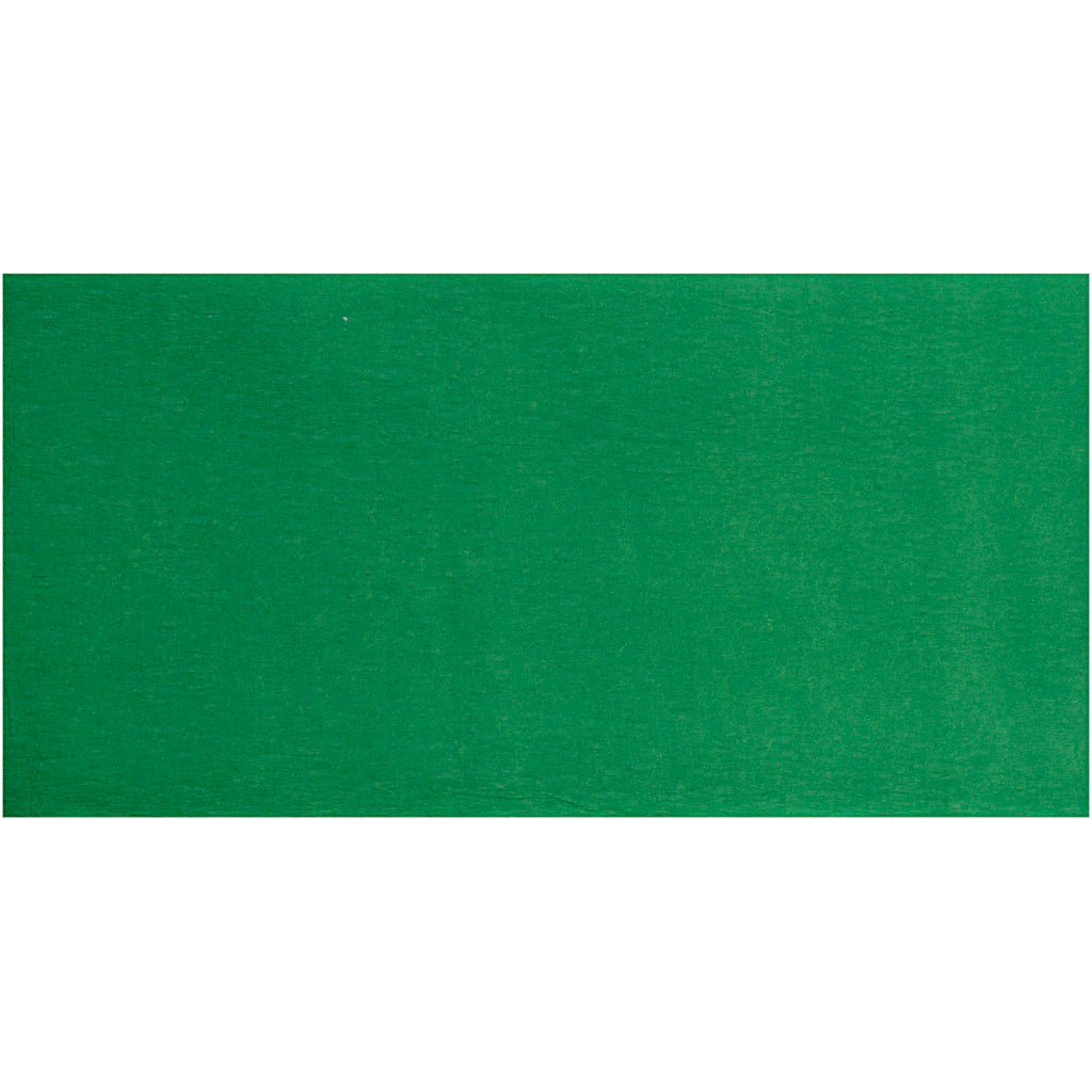 Creativ Company Krepppapier, Blatt 50x250 cm, grün, 10-fach gefaltet 1 Karton