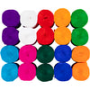 Creativ Company Rollen Krepppapier, L: 20 m, B: 5 cm, 22 gr, verschiedene Farben, 20 Rollen 1 Karton
