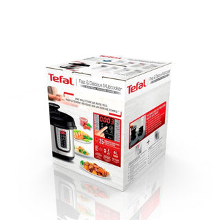 Tefal All-in-One Slow Cooker, Multicooker und Schnellkochtopf