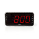Nedis digitaler Radiowecker | LED-Bildschirm | 1x 3,5-mm-Audioeingang | schwarz | 1 Stück - clar004bk clar004bk