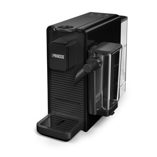 Princess-Kapsel- und Latte-Pro-Kaffeemaschine schwarz