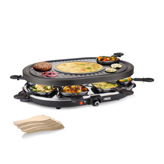 Prinzessin Raclette 8 Oval Grill Party Gourmet