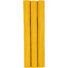 Creativ Company Krepppapier, Blatt 25 x 60 cm, Kreppverhältnis: 180 %, 105 g, Curry, 3 Blatt 1 Karton