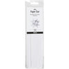 Creativ Company Flechtstreifen, L: 45 cm, B: 10 mm, T 4,5 cm, weiß, 100 Streifen 1 Box