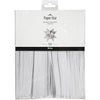 Creativ Company Flechtstreifen, L: 45 cm, B: 10 mm, T 4,5 cm, weiß, 500 Streifen 1 Box