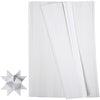 Creativ Company Flechtstreifen, L: 45 cm, B: 10 mm, T 4,5 cm, weiß, 500 Streifen 1 Box