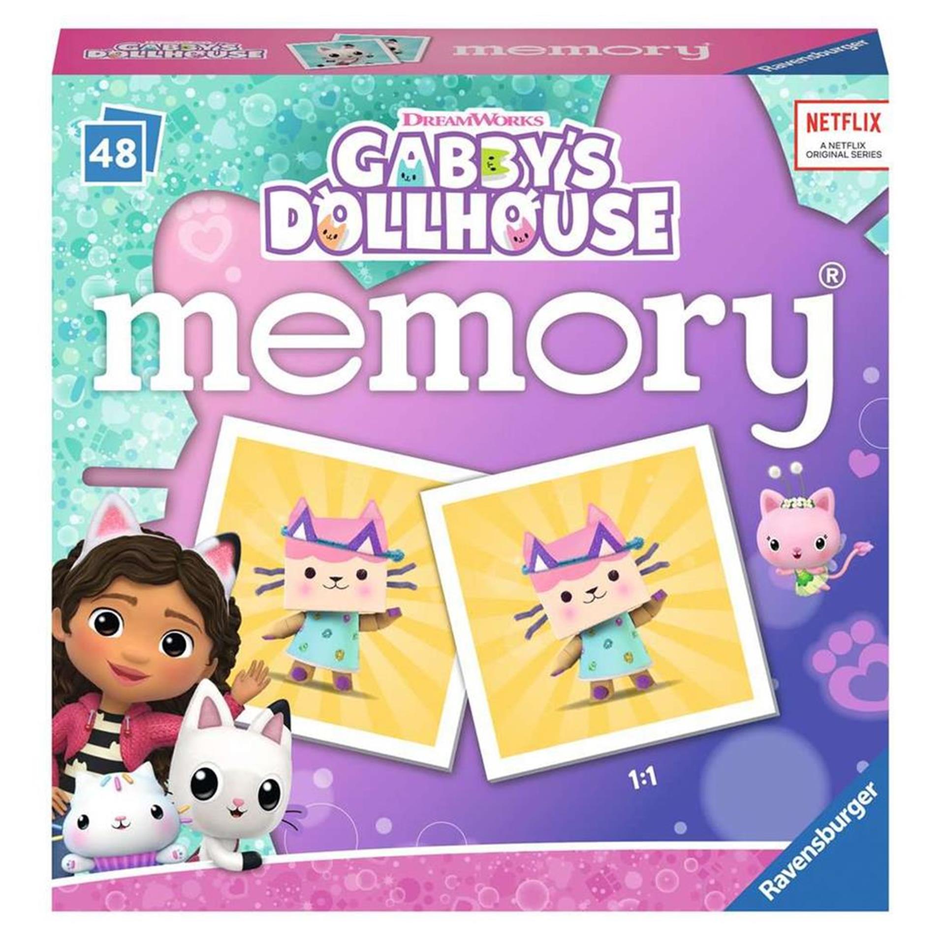 Ravensburger Gabby #039;s Puppenhaus-Speicher, 48 Karten