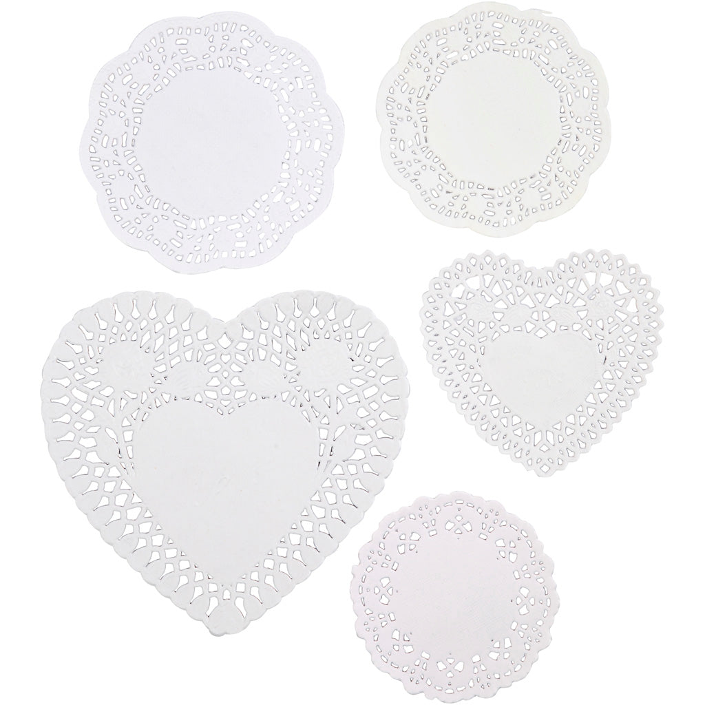 Creativ Company Cake Fette, dumm 9-14,5 cm, 5x80 Stück 1 Box