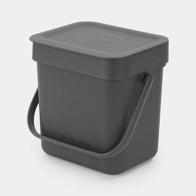 Brabantia Waste Bowl sortieren 3l grau