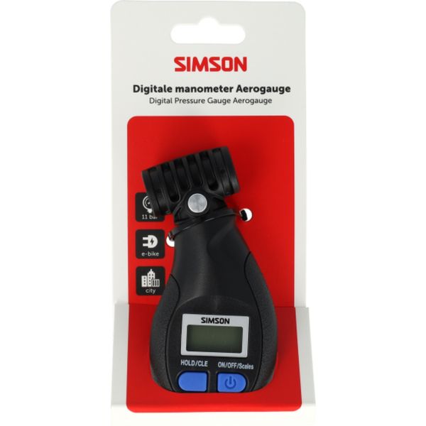 Simson digitales Manometer Aerogauge