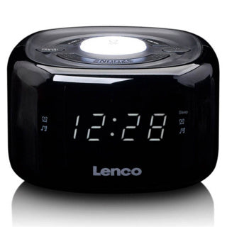 Lenco FM -Uhrradio mit Nachtlampe