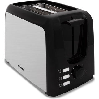 Tomado Tomado TBT2001B Toaster Schwarz Edelstahl