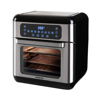 Inventum Inventum GF1200HLD Mini Ofen 12l 1500W Schwarzer Edelstahl