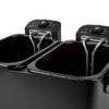 Inventum Fryer Double 2x2,5 Liter schwarz 1800 Watt