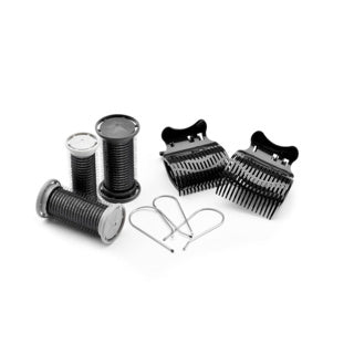 Carmen Carmen C-5040 Roller Set Schwarzgrau Weiß