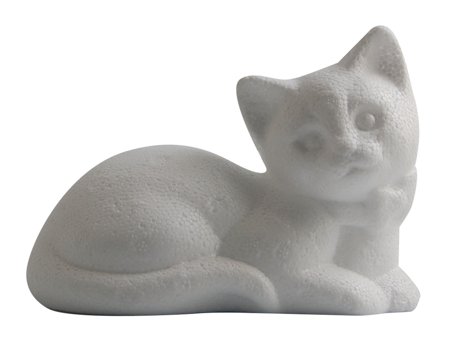 Vaessen creative • Styroporkatze liegend 14 cm