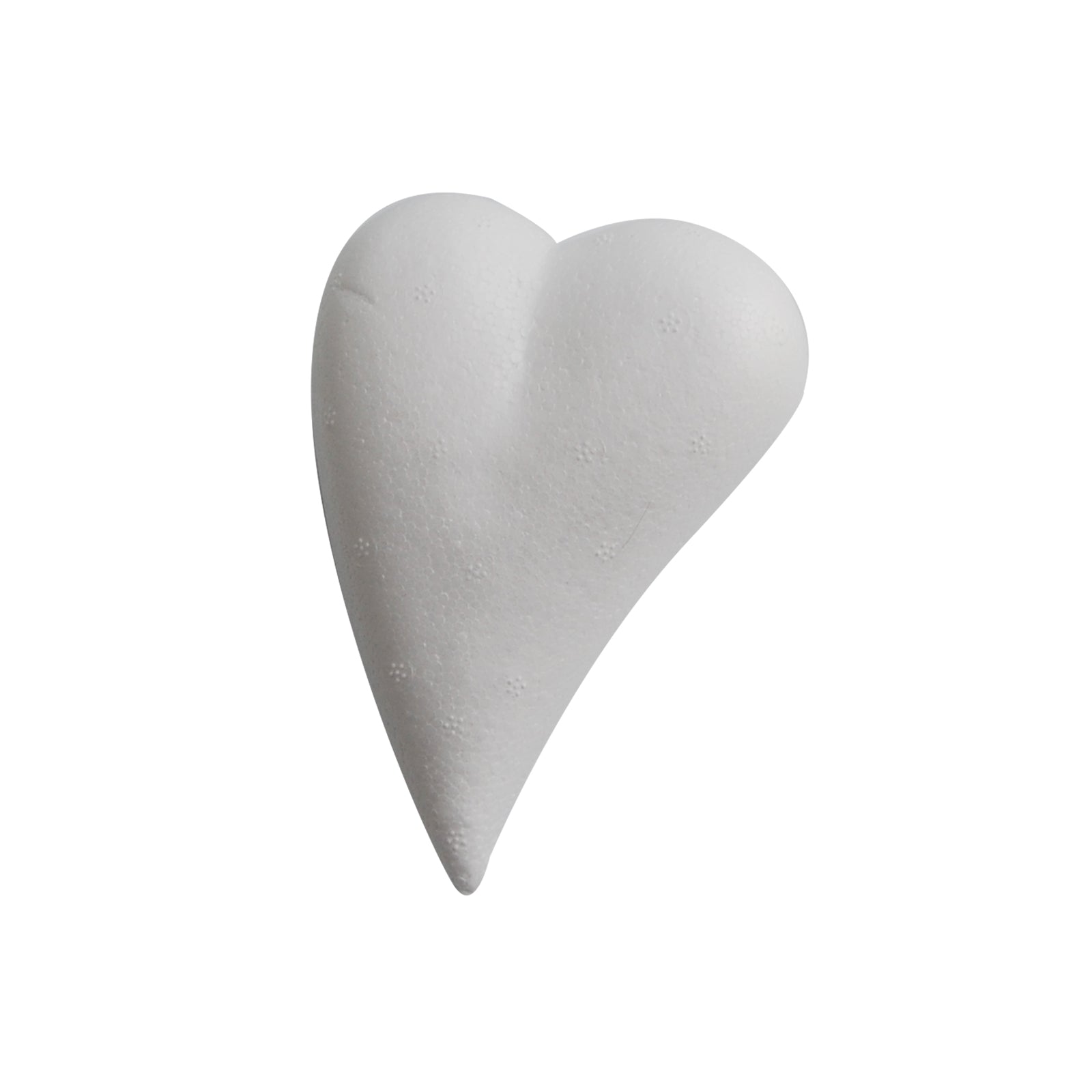 Vaessen creative • Styropor-Herz in Tropfenform 12 x 5,5 cm