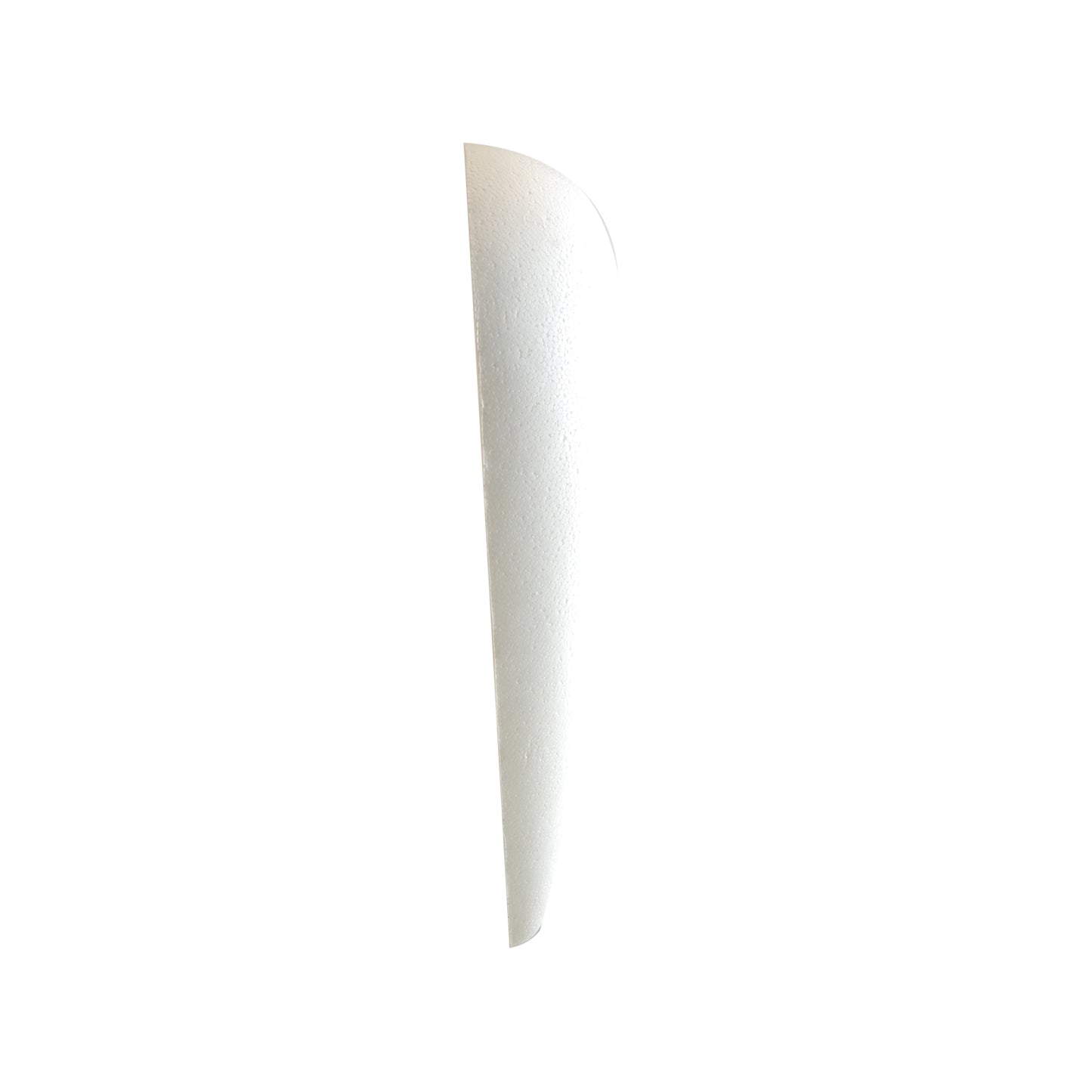 Vaessen creative • Styropor-Herz in Tropfenform, halb 30 cm
