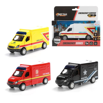 Toi-Toys Toi Toys Notdienstwagen + l-g