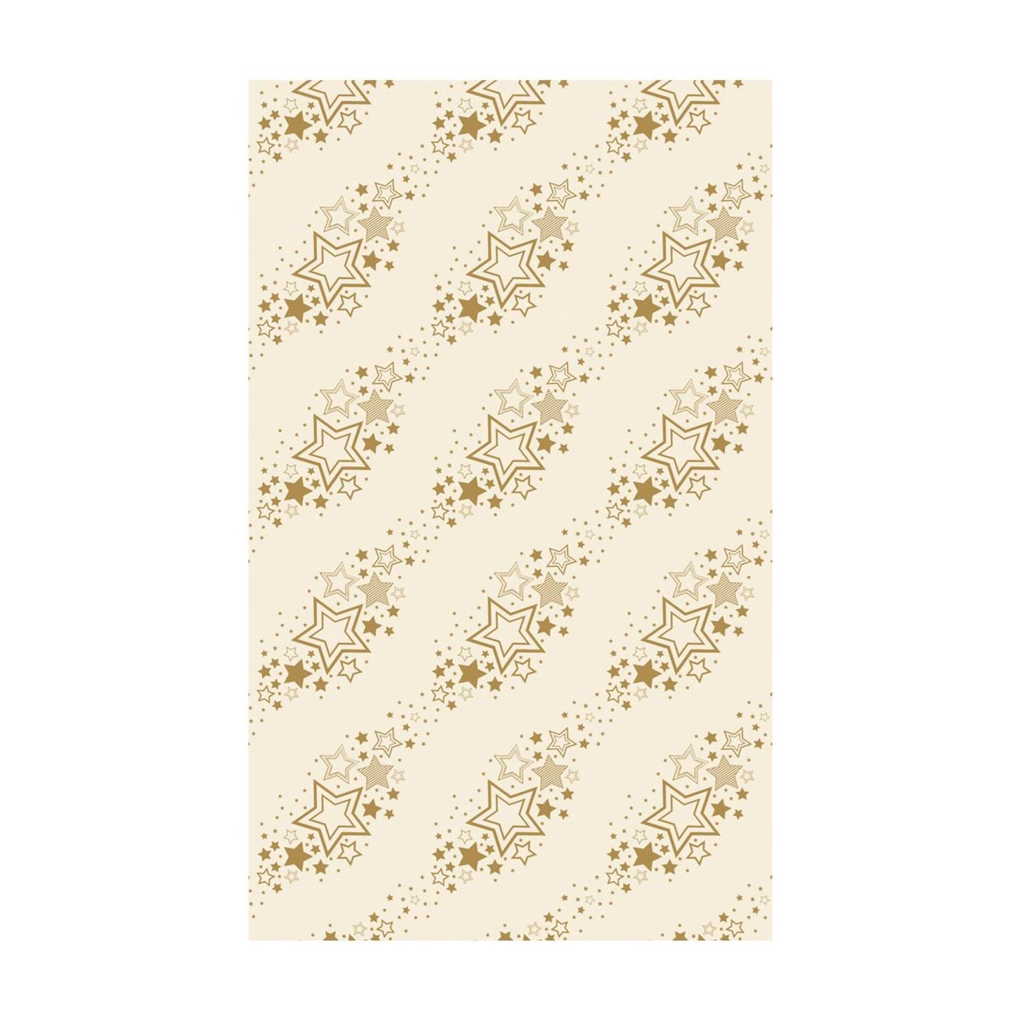 Duni Tischdecke Weihnachtsstern creme 220cm